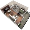 Floor plan: 1DO