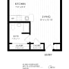 Floor plan: Studio