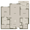 Floor plan: B3A