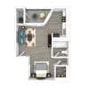 Floor plan: Studio Upgrade