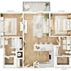 Floor plan: B6