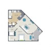 Floor plan: 712a720