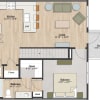 Floor plan: Aria Loft