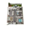 Floor plan: A1D - Single Family Home w/Private Fenced Yard