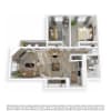 Floor plan: 2x1 