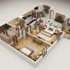 Floor plan: 2x1.5