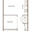 Floor plan: 0 bedrooms 1 bath