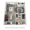 Floor plan: A3B - Studio
