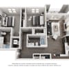 Floor plan: 2 Bedroom 2 Bath - J