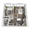 Floor plan: Large One Bedroom B3