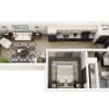 Floor plan: 1x1 Open B