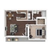 Floor plan: Aspen Renovated