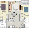 Floor plan: 2H