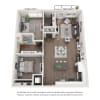 Floor plan: B1B