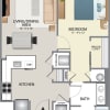 Floor plan: A1B-W