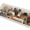 Floor plan: Studio Grand Overlook