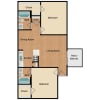 Floor plan: 2-2