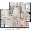 Floor plan: The Yellow Rose - Premium Upgrade
