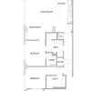 Floor plan: Two Bedroom