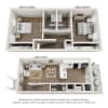 Floor plan: Ashton Townhome