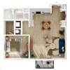 Floor plan: P