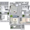 Floor plan: B3