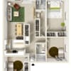Floor plan: RPA-3x2 (1186) F