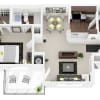 Floor plan: A1