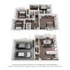 Floor plan: C4 Townhome