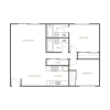 Floor plan: 2 Bedroom, 2 Bath B - 114 Sharene