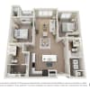 Floor plan: 2X2-1070