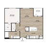 Floor plan: A5 - Renovated