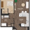 Floor plan: One Bedroom A