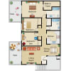 Floor plan: Plan E