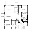 Floor plan: O'Keefe