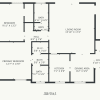 Floor plan: 2 Bedroom, 2 Bath-1200