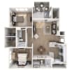Floor plan: Lantan Renovated