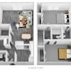 Floor plan: The Mt. Lookout Townhome