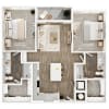 Floor plan: B02
