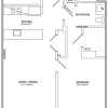 Floor plan: 1 Bed/1 Bath-06