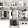 Floor plan: Bay Breeze