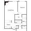 Floor plan: B1 - Renovation