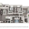 Floor plan: 3 Bedroom 2 Bathroom
