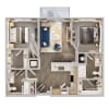 Floor plan: B1/B1A