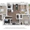 Floor plan: 6U-E
