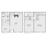 Floor plan: The Cypress - 2.15B Townhome