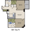 Floor plan: A, A2