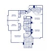 Floor plan: 3BR