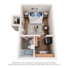 Floor plan: Studio