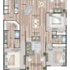 Floor plan: Fontaine - Premium Plus